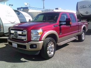 2014 Ford F250 4X4 Diesel King Ranch Crew Cab Photo 2