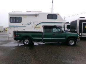 1999 Bigfoot Cabover Camper Fits Long Bed Truck  8.5'